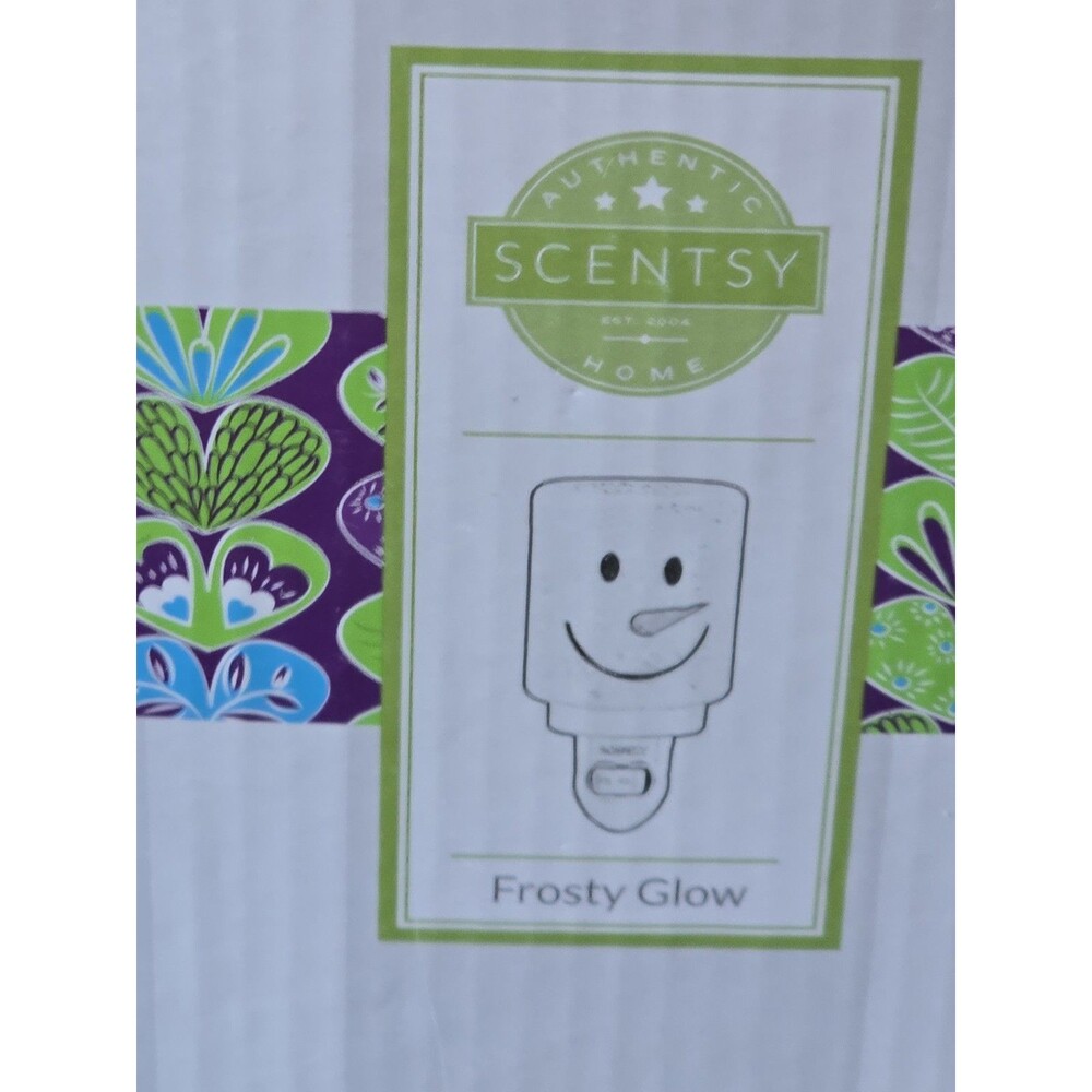Scentsy Mini Warmer Frosty Glow New In Box